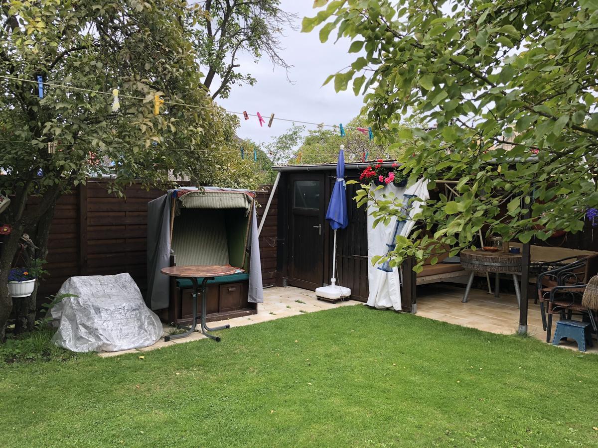 Ferienwohnung Mit Garten Wieck Exteriér fotografie